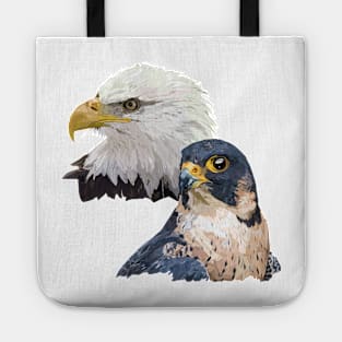 Peregrine Falcon and American Pigargo Tote