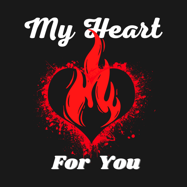 My Heart Burns for You by All on Black by Miron