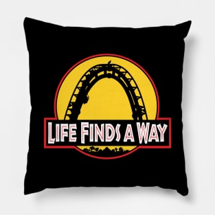 Life Finds a Way Osprey Coaster Pillow