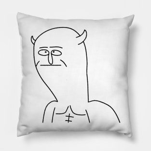 Devil Man Pillow