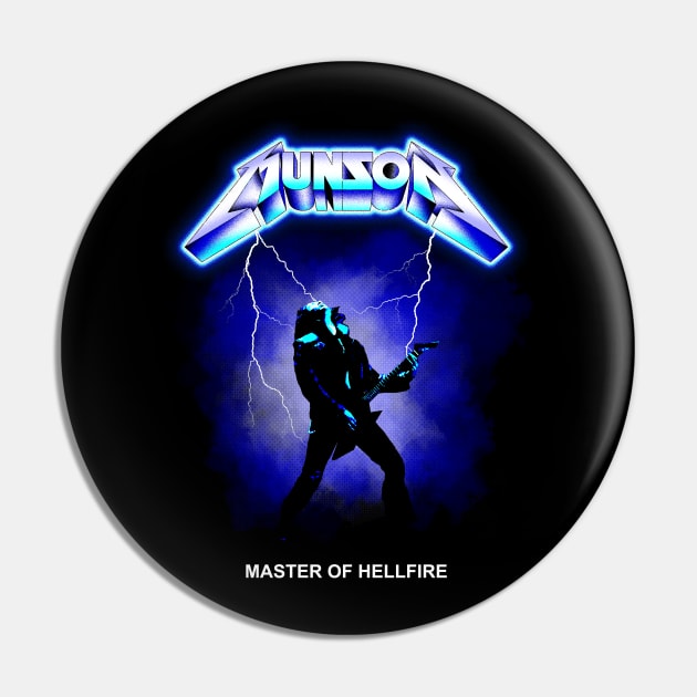 Master of Hellfire Pin by RetroDivision