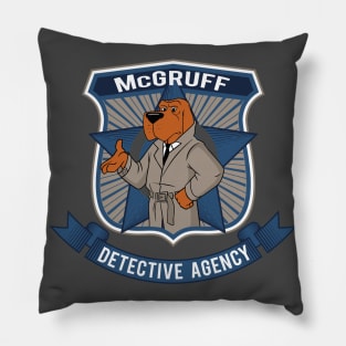 McGruff Detective Agency Pillow