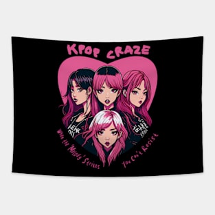 K-Pop Craze Tapestry