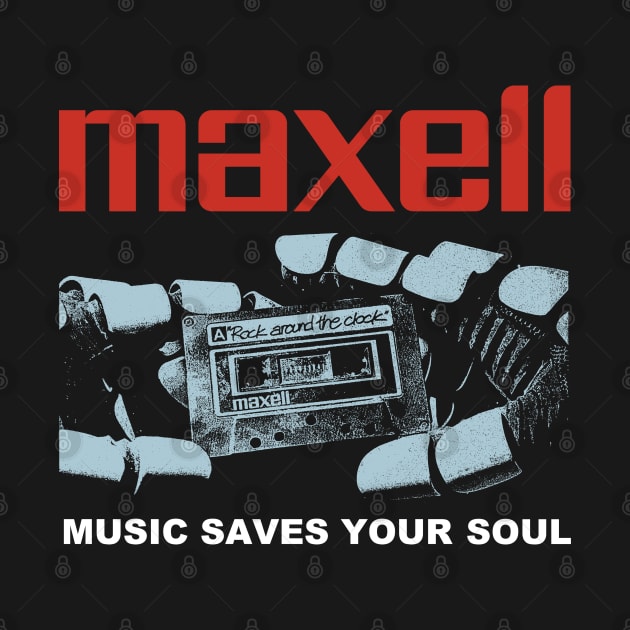 vintage retro 80s maxell by psninetynine