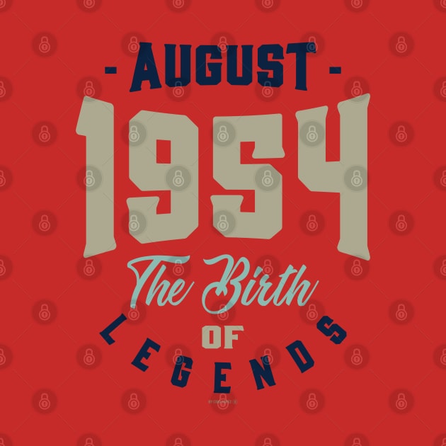 August 1954 The Birth Of Legends by C_ceconello