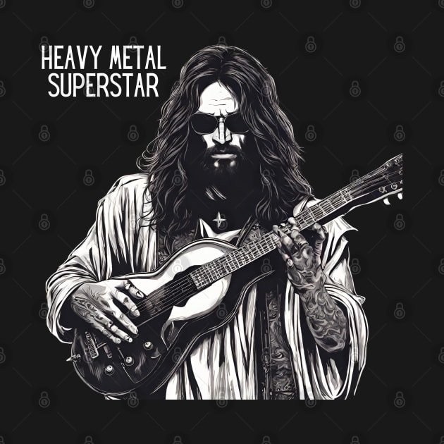 JESUS MEME -Jesus Christ Heavy Metal Star by Klau