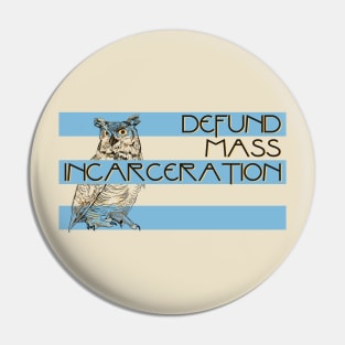 Defund Mass Incarceration Pin