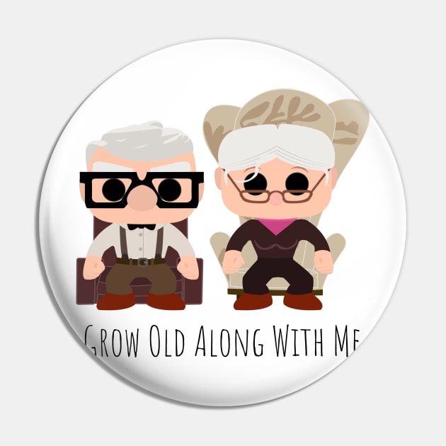 Carl & Ellie - Grow Old Along With Me Pin by 3 Guys and a Flick