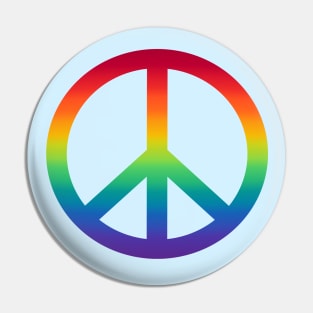 Pride Peace Sign Pin