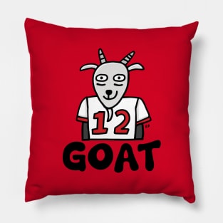 Super Bowl GOAT Pillow