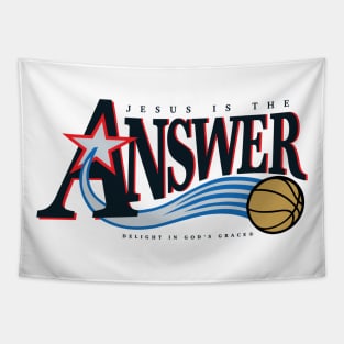 Jesus is the Answer Tapestry