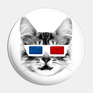 House cat 3d Pin