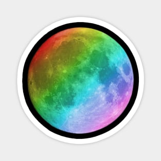 Rainbow Moon Magnet