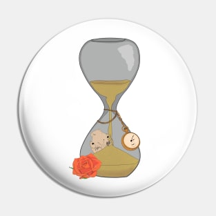 Hourglass Pin