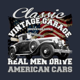 Old American Classic - Vintage Garage T-Shirt