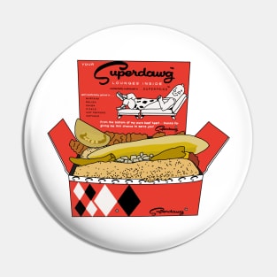 Superdawg Dog Pin