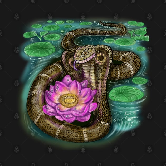 Cobra Lotus-Chinese Year of the Snake by Shadowind