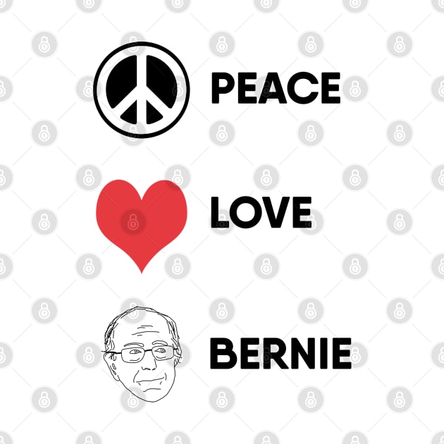 Love Peace Bernie by hothippo