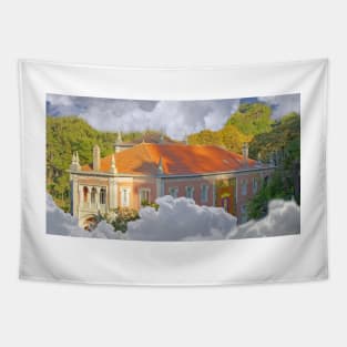 palace in the clouds. Tapestry