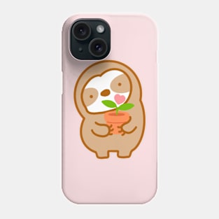 Easily Distracted By Plants Sloth Phone Case