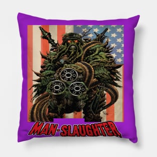 man slaughter Pillow