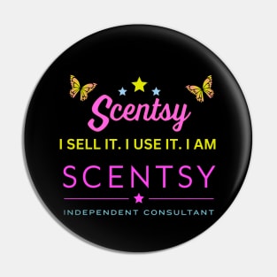 i sell it. i use it. i am scentsy independent consultant Pin