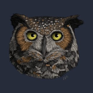 Great Horned Owl T-Shirt