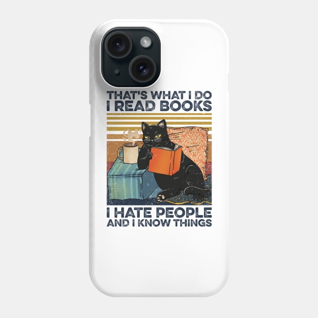 Coffee Book All I Need Is Coffee And My Books Phone Case by Sunset beach lover