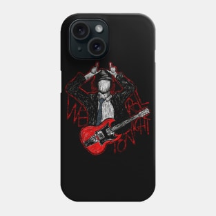 AC/DC Angus Young Rock Band Phone Case