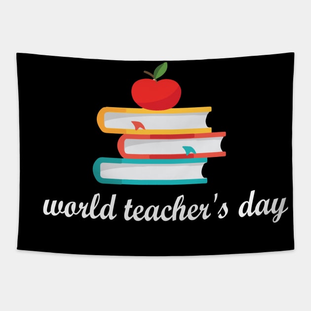 world teacher's day Tapestry by l designs