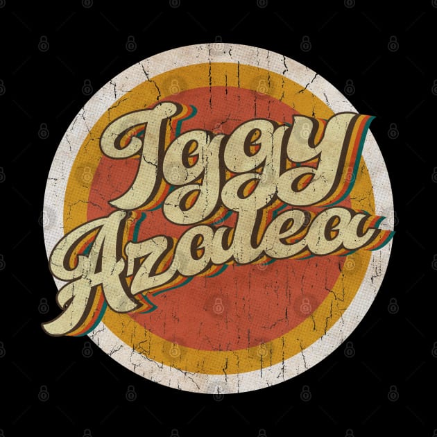 circle vintage Iggy Azalea by KewanAlasStore