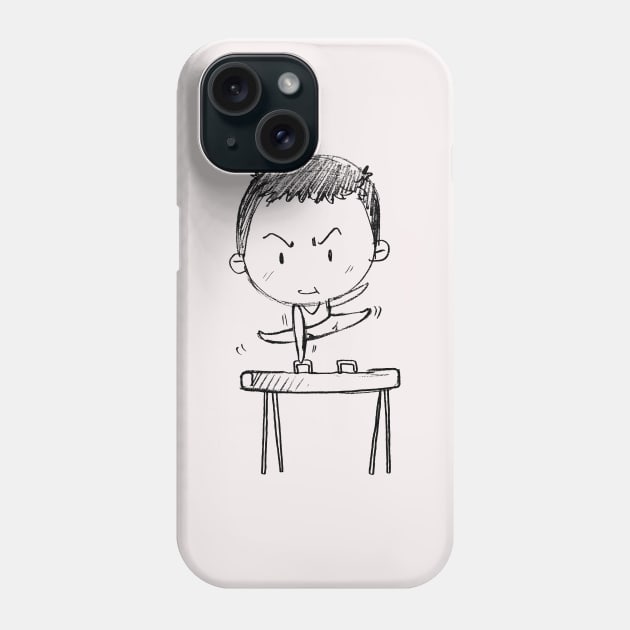 gymnastic Phone Case by Silemhaf