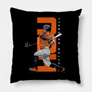 jose altuve vertical Pillow