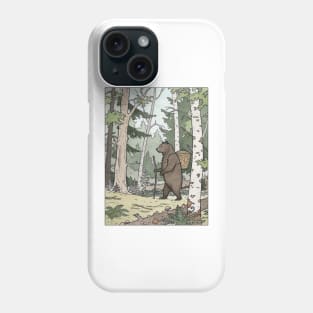 Bear in the Woods Phone Case