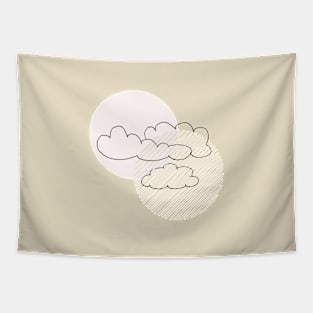 Pink clouds Tapestry