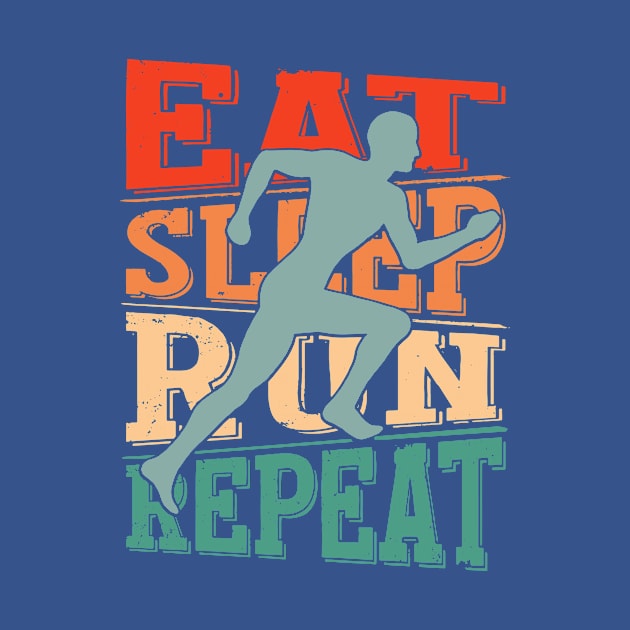 eat sleep run repeat 2 by equatorial porkchop