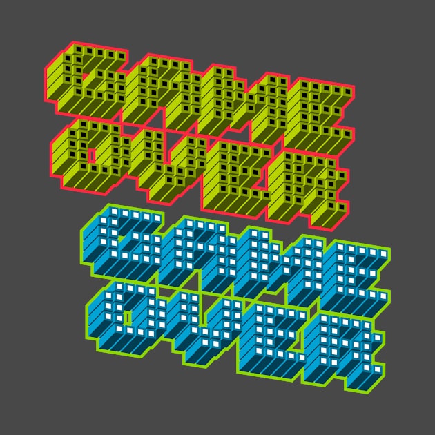 Game Over Pixel by superdupertees