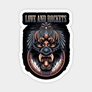 LOVE AND ROCKETS BAND Magnet