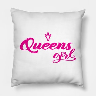 Queens Girl New York Pillow
