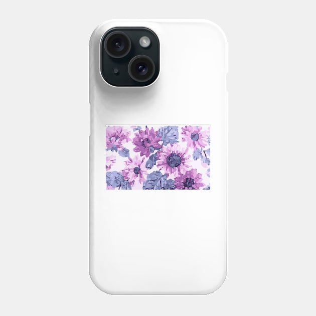 Painted Flower Phone Case by jrepkin