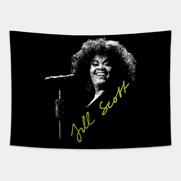 Jill Scott Tapestry by ArcaNexus