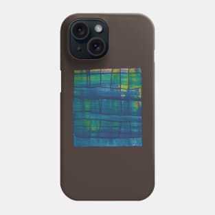 Liminal Space in Indigo Weave Phone Case