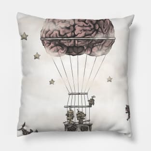 A Wandering Mind Pillow