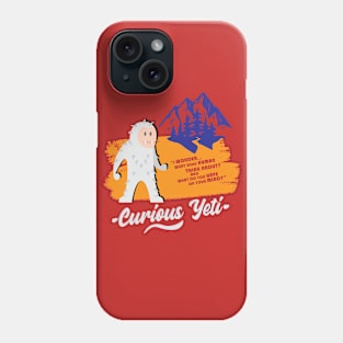 Curious Yeti Phone Case