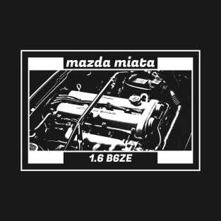 Mazda Miata MX-5 NA ENGINE (BLACK VERSION) T-Shirt