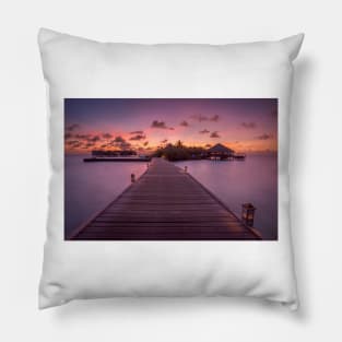 Maldives Sunrise Pillow