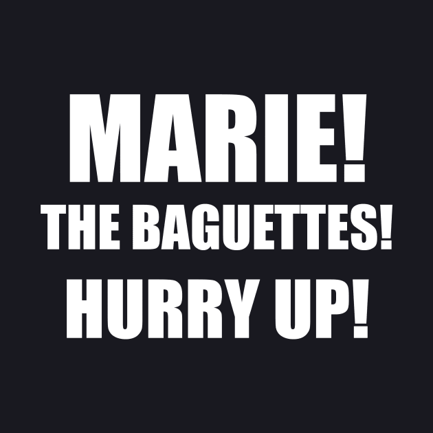 MARIE! THE BAGUETTES! by darlingmousestudio