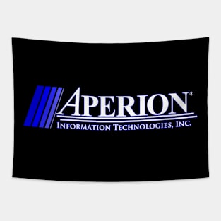 Aperion Information Technologies, Inc. - Vintage Logo! Tapestry