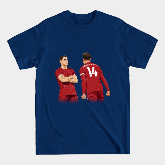 Disover James Milner and Jordan Henderson - James Milner And Jordan Henderson - T-Shirt