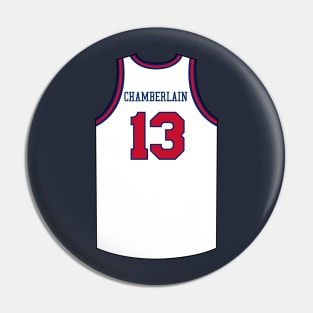 Wilt Chamberlain Philadelphia Jersey Qiangy Pin